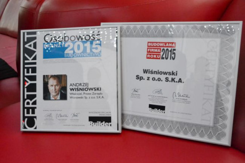 Miesięcznik Builder od 13 lat nagradza firmy mające największy wpływ na rozwój branży budowlanej w Polsce