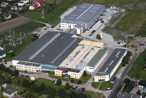 Aluprof Opole - zdjęcie z lotu ptaka