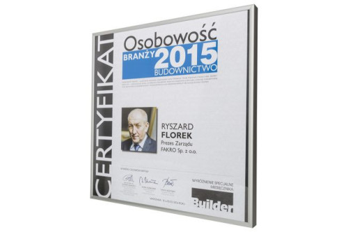 Tegoroczna gala już po raz trzynasty była okazją do wręczenia nagród najlepszym – zdaniem miesięcznika Builder – firmom budowlanym