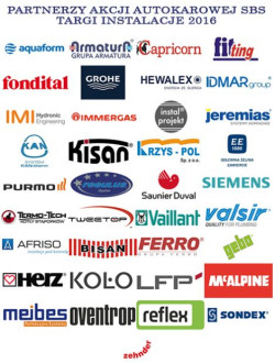 Partnerzy Akcji Autokarowej SBS Targi Instalacje 2016