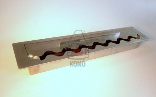 Kominek nie może być montowany na ścianach z płyt wiórowych, meblowych oraz na ścianach pokrytych tapetą