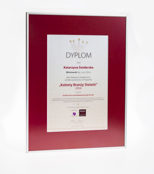 Najwięcej głosów zdobyła Katarzyna Świderska, dyrektor marketingu firmy WIŚNIOWSKI