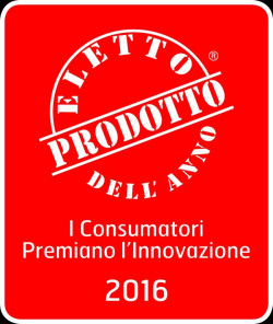 Rok po rozpoczęciu sprzedaży, Prolux – rewolucyjne okno firmy Oknoplast – zdobyło prestiżową nagrodę, Produkt Roku 2016 na włoskim rynku