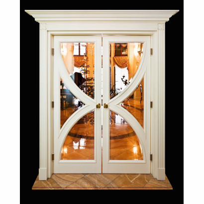 Drzwi wewnętrzne: Biel w stylu retro