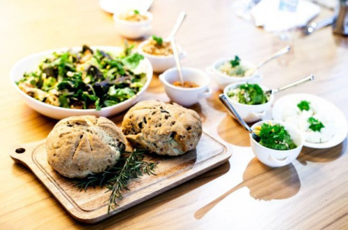 Konsumenci, którzy wzięli udział w konkursie i nadesłali swój najlepszy przepis na chleb spotkali się w Centrum Domowych Inspiracji