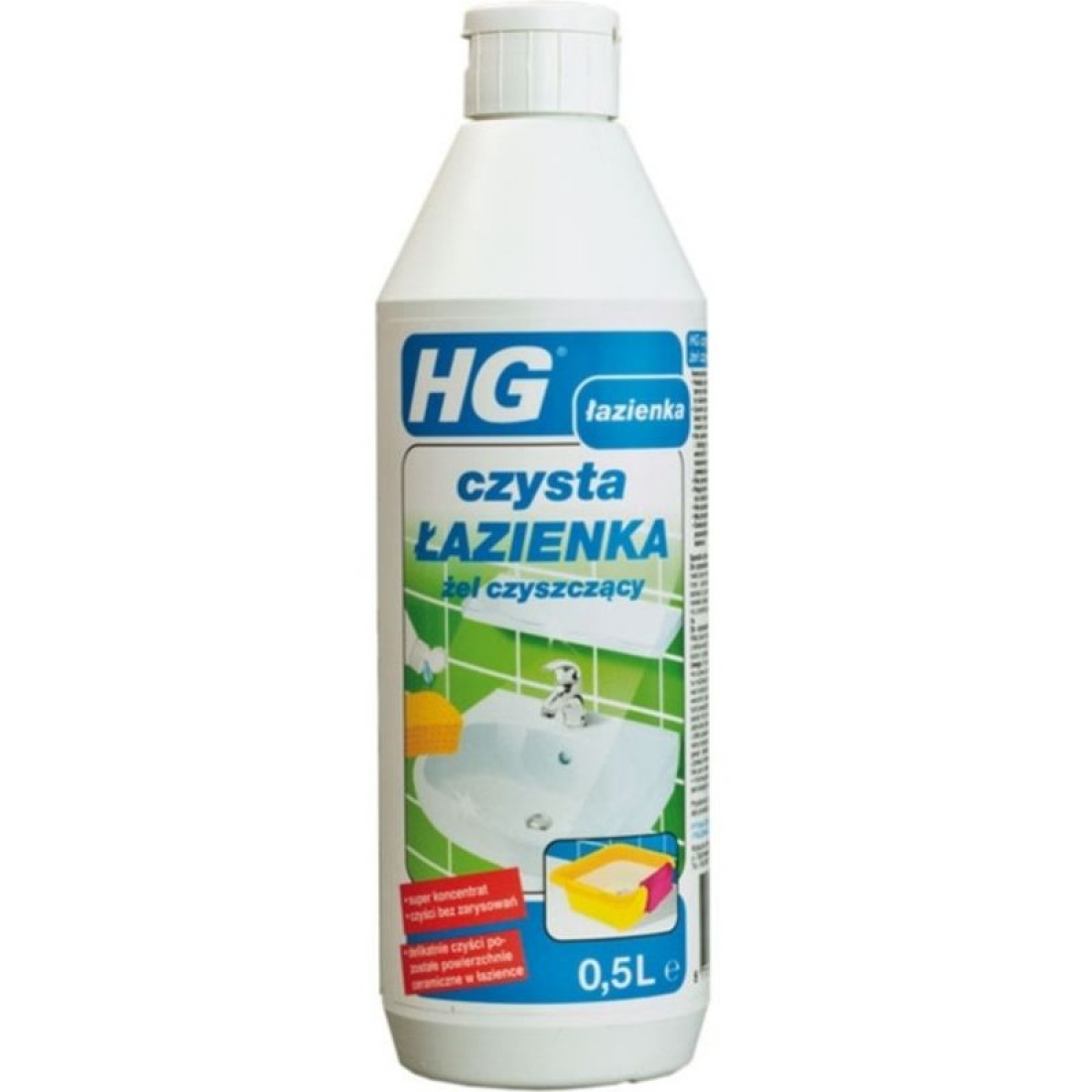 Bezpieczne czyszczenie powierzchni akrylowych z HG Polska