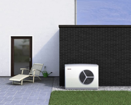 Zastosowanie energooszczędnej technologii inwerterowej umożliwia płynne dostosowanie mocy grzewczej do aktualnego zapotrzebowania na ciepło