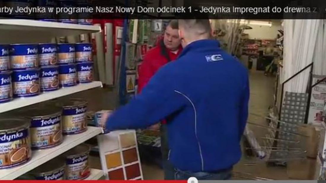 Farby Jedynka w telewizyjnym programie "Nasz Nowy Dom"