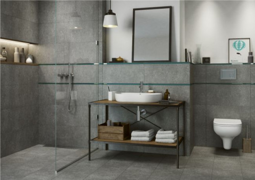 Cersanit wprowadza dwie nowe kolekcje Memories i Monti, zainspirowane lubianym i wykorzystywanym przez projektantów i dekoratorów wnętrz betonem architektonicznym