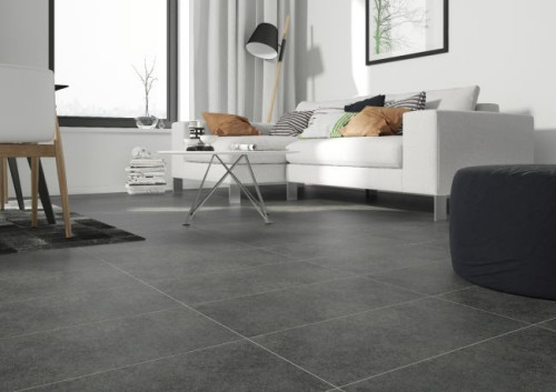 Nowe gresy Cersanit to zarówno bardzo dosłowna interpretacja "betonowego" kierunku w designie, jak i wariacja kolorystyczna na temat