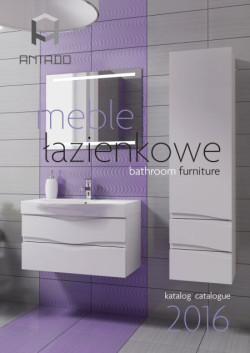 Wraz z początkiem kwietnia br. wchodzi w życie nowy katalog mebli łazienkowych Antado 2016