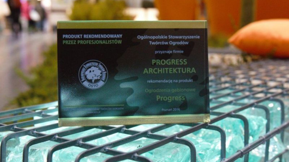 Progress Architektura: Nasze produkty wyróżnione na Targach Gardenia w Poznaniu