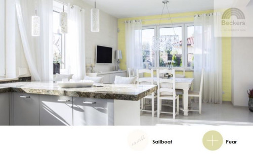 Dla tych, którzy wolą postawić na bardziej neutralne barwy Beckers przygotował delikatny ton złamanej bieli &quot;Sailboat&quot;