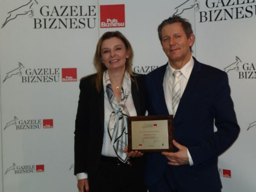 Czujemy się niezwykle dumni, iż zostaliśmy laureatem tego prestiżowego rankingu