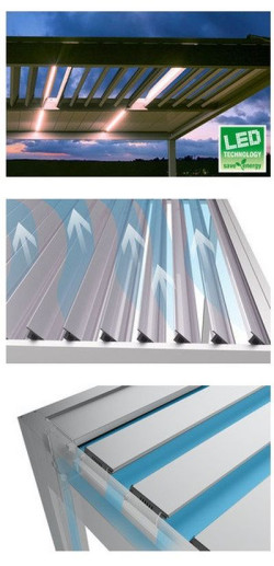 Zintegrowane, opcjonalne listwy LED zapewniają przyjemne, nastrojowe oświetlenie po zmroku