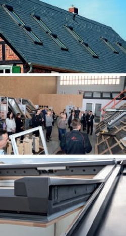 Roto Okna Dachowe zaprasza Państwa na szkolenie praktyczne w specjalnym obiekcie szkoleniowym Roto Campus