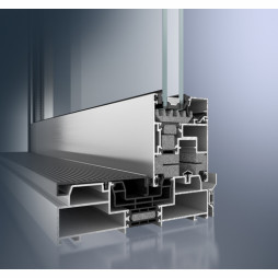 Tarasowe drzwi przesuwne aluminiowe Schüco ASS 70.HI