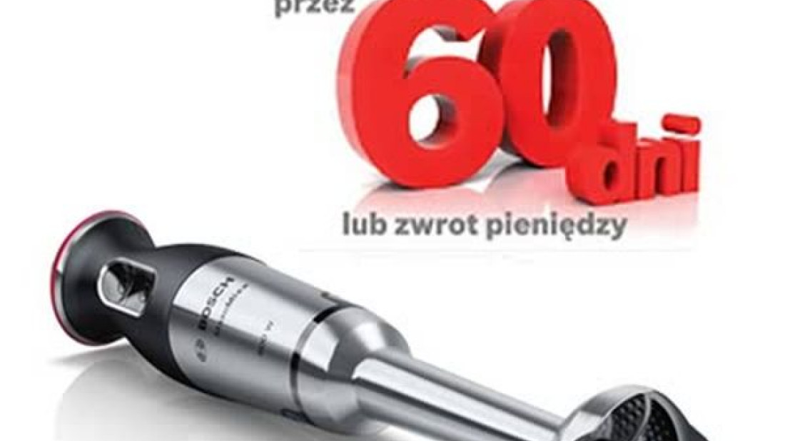 Testuj blender marki Bosch przez 60 dni!