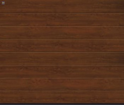 Bramy RenoMatic light o nowym wzorze powierzchni DecoColor, imitującym strukturę drewna, oferowane są w kolorze Golden Oak i Dark Oak