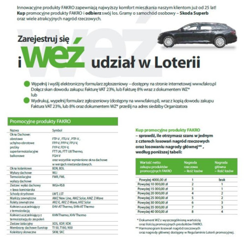 Innowacyjne produkty FAKRO zapewniają swoim klientom najwyższy komfort mieszkania już od 25 lat