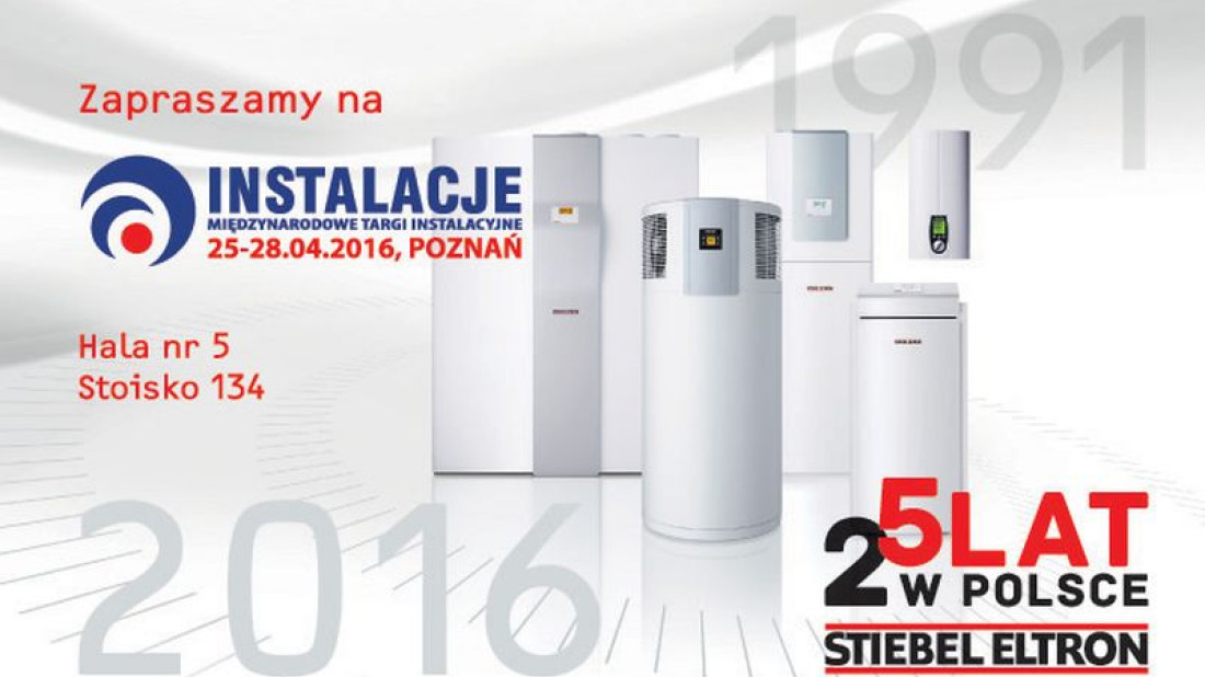 Stiebel Eltron zaprasza na Targi INSTALACJE 2016