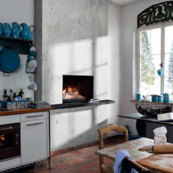 Palenisko otwarte Urfeuer-Küchen-Kamin® Eck 50/66