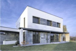 Pasywny budynek jednorodzinny z oknami Schüco Alu Inside Fot. Schüco