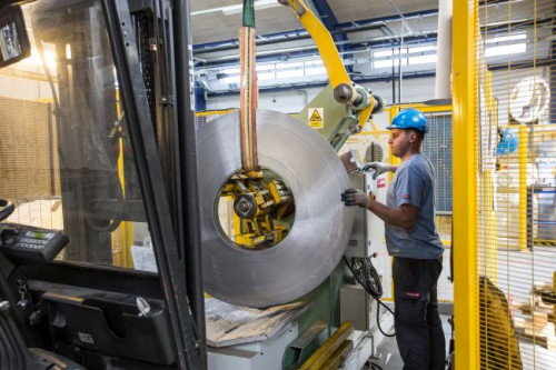 Wymiana roli z blachy stalowej