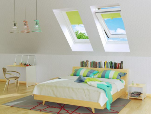 Pomieszczenia umiejscowione pod dachem to bardzo specyficzne i trudne do zagospodarowania obszary