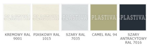 Oferujemy następujące 5 kolorów