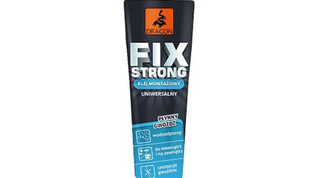 Gwóźdź w płynie – klej FIX STRONG marki Dragon