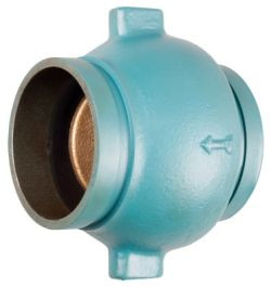 Zawór zwrotny rowkowany Typ KG-900-W NIBCO do zastosowań przeciwpożarowych