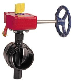 Przepustnica rowkowana Typ GD NIBCO do zastosowań przeciwpożarowych