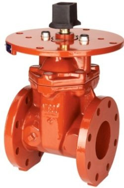 Zasuwy kołnierzowe Typ F-607-RW NIBCO do zastosowań przeciwpożarowych