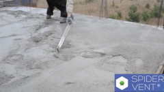 SPIDERvent Teriva zalewanie stropu o pow 230m2 006