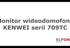 Wideodomofon Kenwei - monitor dotykowy KW-E709TC