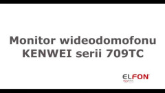 Wideodomofon Kenwei - monitor dotykowy KW-E709TC