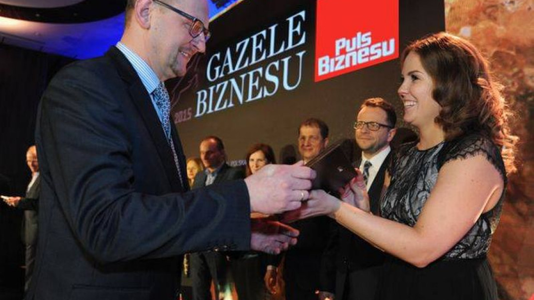 Gazela Biznesu 2015 dla firmy DONIMET