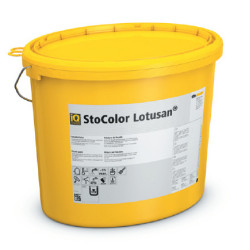 Farba elewacyjna z efektem lotosu StoColor Lotusan®