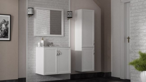 Meble Rustic wykonane są z foliowanego MDF