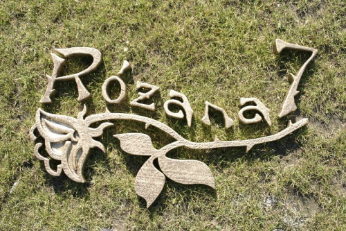 Litery i loga produkujemy ze styropianu EPS200