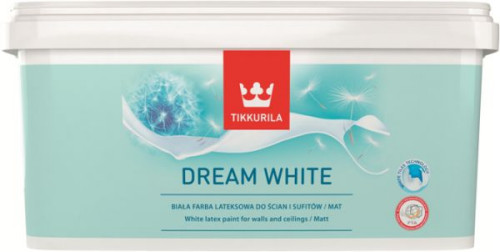 Tikkurila wprowadziła nową innowacyjną wodorozcieńczalną farbę lateksową Dream White