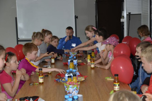 Całość spotkania zwieńczył smaczny poczęstunek w Sali konferencyjnej