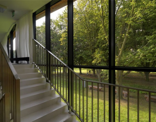 Nowoczesna przestrzeń nowego Domu Kultury doskonale odzwierciedla coraz popularniejszą ideę &quot;slow life&quot;