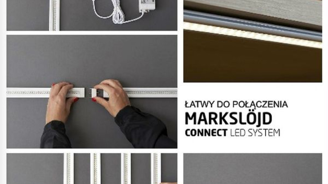 Łatwy do połączenia Markslöjd Connect LED System