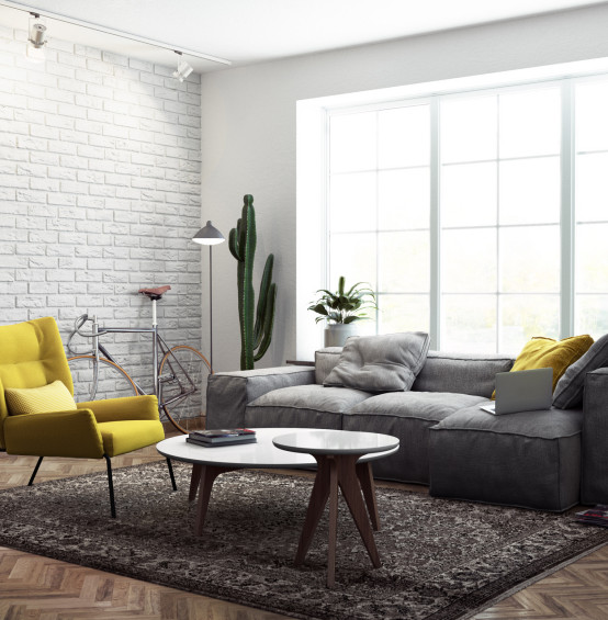 Kamień dekoracyjny z fugą Parma 1 Biały