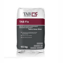 TAB Fix - klej do murowania systemowych elementów betonowych 