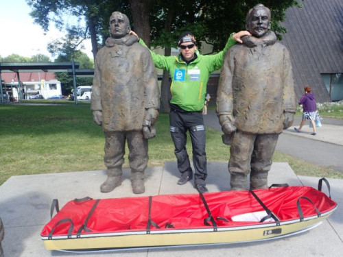 Pierwszym etapem projektu była podróż jachtem KRISPOL do Norwegii