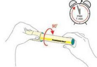 Proces klejenia nie powinien przekraczać 1 min