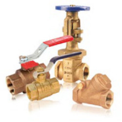 Zawory przeciwpożarowe z mosiądzu oraz brązu